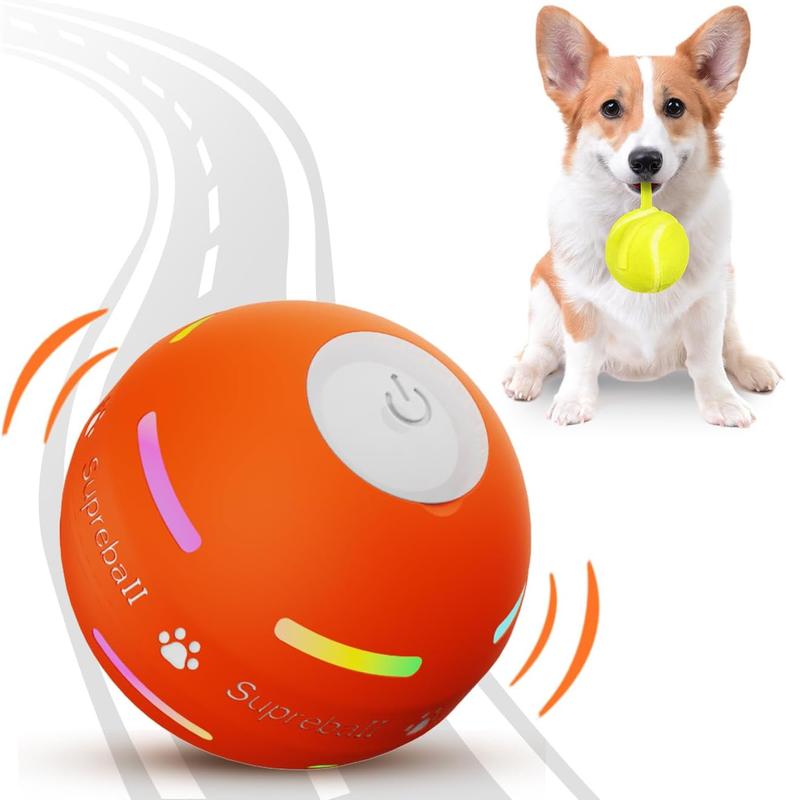 PetDroid Interactive Dog Toys Dog Ball, [Newly Upgraded] Durable Motion Activated Automatic Rolling Ball Toys for/Small/Medium/Large Dogs,USB Rechargeable thumbnail