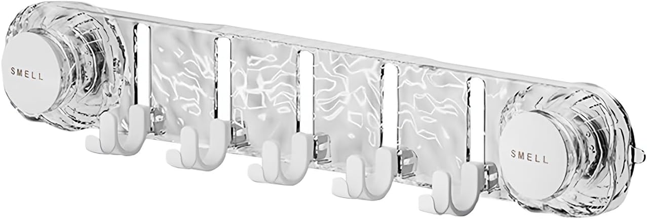 Vacuum Suction Cup Hooks, Space Saving No-Punch Wall Towel Rack,Heavy Duty Suction Hooks,Bathroom Wall Hook,Removable Bath Towel Hook thumbnail